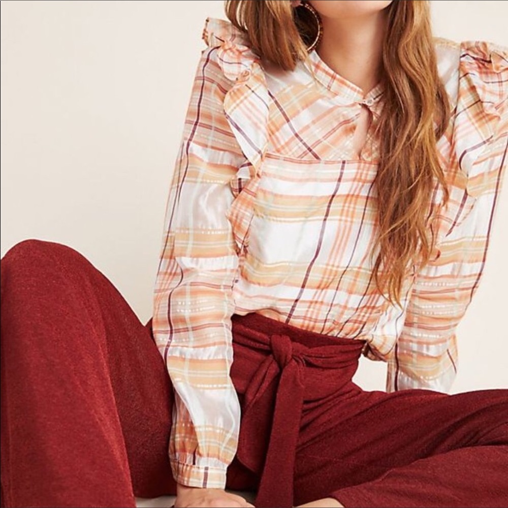 Anthropologie Current Air Blouse